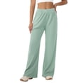 thumbnail image 1 of Pantalones de Yoga de Cintura Alta con Bolsillos Pantalones de Yoga de Mujer con Bolsillos Pantalones de Yoga de Cintura Estirable de Color Sólido de Mujer, 1 of 9