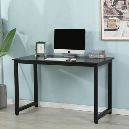 Modern Computer Desk, Heavy Duty Computer Table with Wood ...