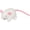 White-1 PC, variant on Mouse Catnip Toy, Cute Plush Cat Toy, Interactive Cat Toys for All Breeds, Non-Electric Kitten Toy for Solo & Interactive Play, Enrichment Toys for Indoor Cats (Black-1 PC)