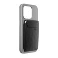 thumbnail image 1 of Billetera móvil con diseño de pico, delgada, color carbón, 1 of 9