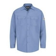 thumbnail image 1 of Bulwark B37530254 Chemise de Travail Excel Résistant aux Flammes&44; Bleu Clair - Moyen, 1 of 4