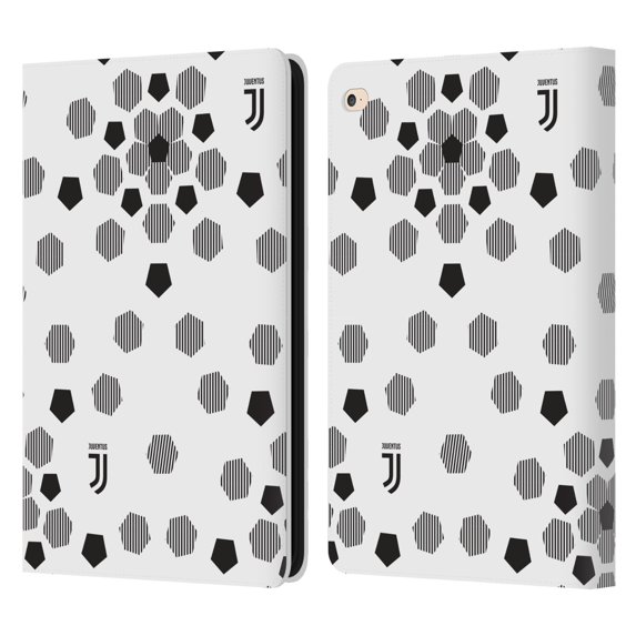 Head Case Designs Officially Licensed Juventus Football Club Patterns Soccer Ball Leather Book Wallet Case Cover Compatible With Apple iPad Air 2 (2014)
