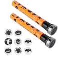 thumbnail image 1 of Pumpkin Flashlights For Halloween Projector Lamp Scary Terror Effect Haunted House Decoration Orange 2Sets, 1 of 1