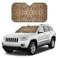 thumbnail image 3 of YFYANG Front Windshield Sun Shade, Mink Spotted Pattern Foldable Car Visor for Cars, Trucks, SUVs, Medium, 3 of 9