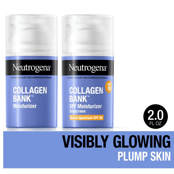 Neutrogena Collagen Bank Daily Facial Moisturizer and SPF Set, 2.0 fl oz