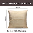thumbnail image 2 of LALILO Throw Pillow Covers Light Wood Surface With Old Natural Old Wood Cushion Cover 18" x 18", 2 Pack, 2 of 6