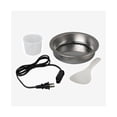 thumbnail image 3 of 6 - Cup Rice Cooker and Steamer with Glass Lid and Steam Tray, 3 of 4