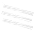 thumbnail image 4 of Plastic Binding Spine, Easy To Install Loose Leaf Rings  For Home Or School Use White, 4 of 8