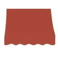 thumbnail image 2 of Awntech 4.375 ft Nantucket Fixed Awning Acrylic Fabric, Terracotta, 2 of 2