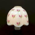 thumbnail image 1 of Pink Flowers On A Tiffany Lamp Shade Shaped Night Light, 1 of 4