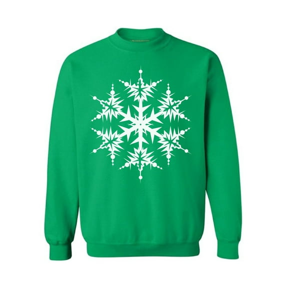 Awkward Styles Snowflake Sweater Snowflake Christmas Sweatshirt Christmas Snowflakes Sweater Snowflake Christmas Sweatshirt for Men and for Women Christmas Snowflakes Holiday Sweatshirt