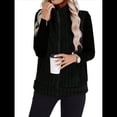 thumbnail image 3 of Chaleco Acolchado Sin Mangas para Mujer, Chaqueta con Cremallera, Abrigo de Moda para Otoño y . Negro L, 3 of 7
