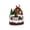A, variant on Rotating Train Christmas Decor Musical Box with Gingerbread Man, Christmas Tree & Luminous Village Scene Battery Powered Holiday Tabletop Ornament Gift - Akmoler