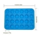 thumbnail image 2 of Bewildely Molde para hornear magdalenas con 24 ranuras, bandeja para moldes de silicona para pasteles y Chocolate, bandeja para hornear postres de cocina Herramientas y accesorios para hornear azul Bewildely HA8530-01B, 2 of 6