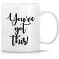 thumbnail image 1 of Taza de café de cerámica ¡Tienes esto! Cita motivacional: 350 ml, 1 of 2