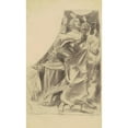 thumbnail image 3 of John Singer Sargent 10x14 Black Modern Framed Museum Art Print Titled - Study for ‘Triumph of Religion’ (C. 1903-1916), 3 of 5