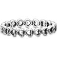 thumbnail image 3 of Anillo de plata esterlina TANGJMXG Banda de corazones S925 Talla 54, 3 of 4