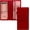 Red, variant on Red Premium Leather Car Document Holder - Organizer for Registration, Insurance Cards & Driver's License, Vehicle Papers Storage, Glove Box Accessories for Cars