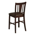 thumbnail image 5 of Furniture of America Orellana Wood Padded Bar Stool in Espresso (Set of 2), 5 of 10