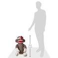 thumbnail image 3 of Schylling Jumbo Sock Monkey, 3 of 3