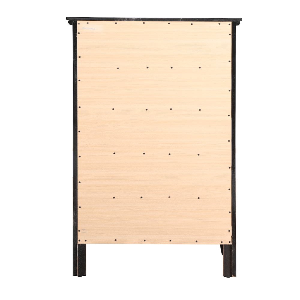 Glory Furniture Hammond Chest in Black Color
