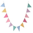 thumbnail image 1 of Decorative Hanging Pennant Banner 4 Meter Triangle Flags Bunting Decor for Indoor Outdoor, 1 of 8