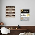 thumbnail image 4 of Rustic Thankful Grateful Blessed Sunflower Wall Art Frame Canvas,Modern Rustic Home Wall Art Canvas Painting Ready to Hang for Home Kitchen Dining Living Room Wall Decor-12x16 Inches, 4 of 5