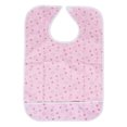 thumbnail image 2 of Waterproof Adult Bibs, Clothing Protector With Bottom Food Pocket, Foldable Elderly Bibs, Reusable Clothing Protector For Elderly, 2 of 8