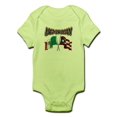 thumbnail image 1 of CafePress - Mexirican Flags Body Suit - Baby Light Bodysuit, 1 of 1