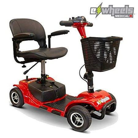 eWheels EW-M34 Long Range Lightweight 4-Wheel Mobility Scooter 300Lbs - Fully