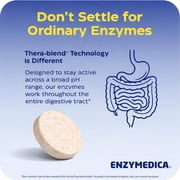 Enzymedica Papaya Complete - Papaya Enzymes Chewable, Digestive Enzyme Supplement for Women and Men, Digestion & Gut Health Support, High Potency Bromelain & Papain, Vegan, Gluten Free - 120 Tablets