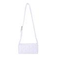 thumbnail image 1 of Nicho Abrigo Algodón Bordado Acolchado Correa Ancha para El Hombro Hebilla Bolso Cruzado Un Hombro para Mujer 6672 (blanco), 1 of 9