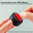 thumbnail image 2 of Airtag Holder Ultra Magnetic for Car, Truck Waterproof & Shatterproof Minimalist Design, Strong(Magnetic 2 Pack Black), 2 of 5