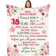 thumbnail image 1 of LHSHID 18th Birthday Gifts for Girls Boy 18 Year Old Girl Boys Birthday Gifts Blanket 18th Birthday Decorations for Girls Boy Throw Blanket Best Gifts Idea for 18 Year Old Girl Boy Brother 50x60in, 1 of 5