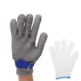 thumbnail image 4 of Guante Resistente A cortes ANGGREK Guantes Protectores Ajustables de Doble Capa Suave para Trabajo cocina corte, 4 of 8