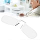 thumbnail image 3 of Portable Pince Nez Reading Glasses Elderly Stylish Clamp Nose Presbyopic Glasses(+250 Transparent Color), 3 of 4