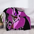 thumbnail image 4 of Invader Zim Thick Blanket Cozy Soft Fuzzy Anti-pilling Flannel Throw Blanket Warm Sofa Bed Blanket 50"x40" For Adult Teen Kids, 4 of 7