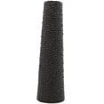 thumbnail image 6 of DecMode 25" Black Ceramic Vase with Bubble Texture, 6 of 7