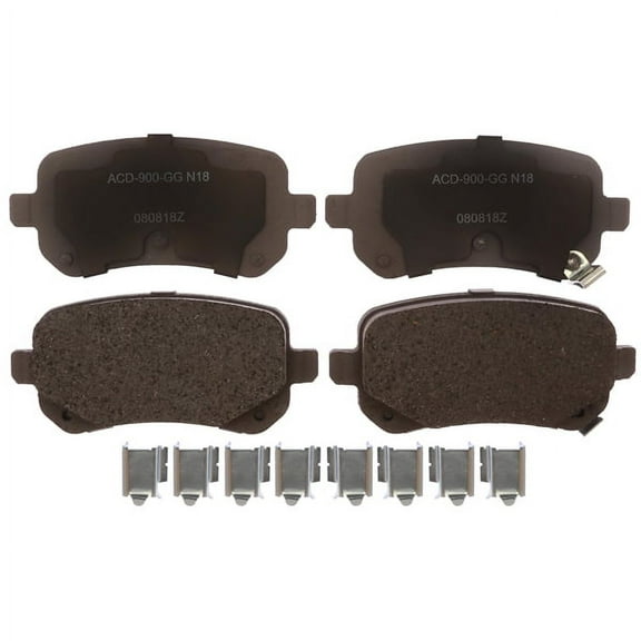 Disc Brake Pad Set Fits select: 2008-2012 CHRYSLER TOWN & COUNTRY, 2008-2011 DODGE GRAND CARAVAN
