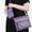 Purple, variant on ELEHOLD Leather Bag Case for iPad Pro 12.9" 2022/2021/2020/2018 with Card Slots Zipper Storage Pencil Holder Kickstand Function Crossbody Shoulder Strap Handstrap Phone Bag Business Bag Case,Purple