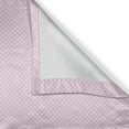 thumbnail image 5 of Ambesonne Polka Dots Grommet Curtain, Vintage Nursey, 50" x 72", White and Pink, 5 of 6