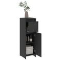 thumbnail image 5 of vidaXL Bathroom Cabinet Gray 11.8"x11.8"x37.4" Chipboard, 5 of 10