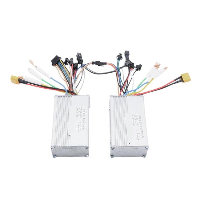 48V 25A 1200W JP Brushless DC Motor Electric Scooter Bike Controller A+B Dual Drive Motor Controller