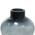 thumbnail image 4 of DecMode 14", 11"H Ombre Bubble Black Glass Vase, Set of 2, 4 of 11