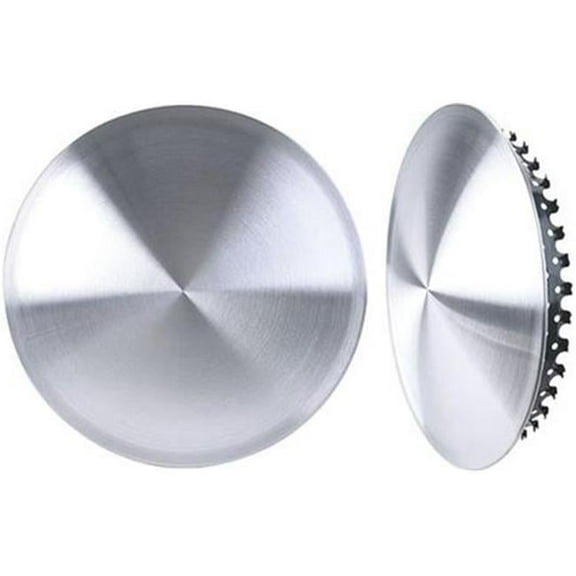 14 in. Universal Wheel Cover, Stainless Steel