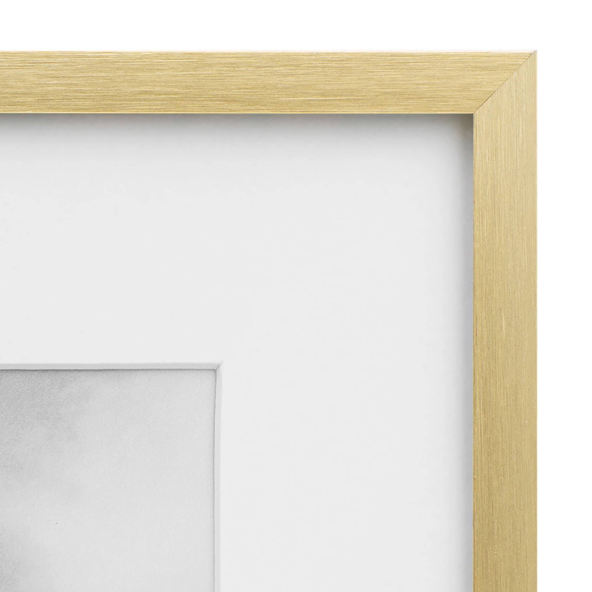 Better Homes & Gardens – 11x14 Picture Frame – Gold Matted Gallery Wall Photo Frame