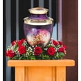 thumbnail image 5 of Honorary Memorials Cremation Urns for Human Ashes - Handmade Cremation Urn - Adult Burial Urn - Satin Bag for Urn and for Ashes Included (Tree of Life), 5 of 7