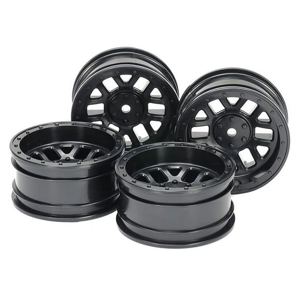 Tamiya CC-02 12-Spoke Wheels 26mm Width Black 4 TAM51686 RC Tire