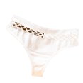 thumbnail image 2 of Cheers Women Panties Hollow Out Temptation Slutty Seamless Solid Color G-strings for Inner Wear, 2 of 2