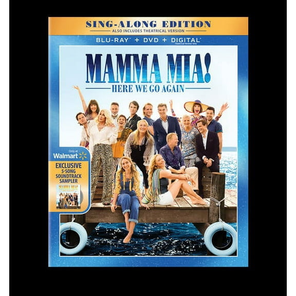 Mamma Mia! Here We Go Again (Blu-ray   DVD)